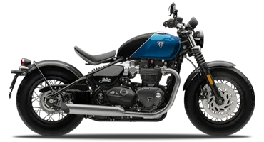 Triumph Bonneville Bobber Interstellar Blue Triumph Bonneville Bobber Interstellar Blue