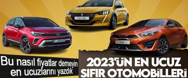 800 Bin TL Altına Alınabilecek 2023 Model Otomobiller
