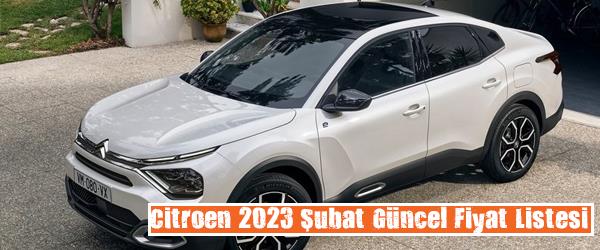 Citroen 2023 Şubat Güncel Fiyat Listesi Citroen 2023 Şubat Güncel Fiyat Listesi