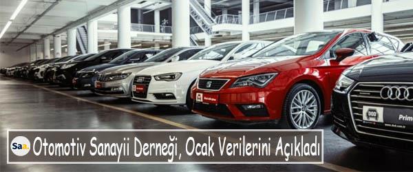 Otomotiv Sanayii Derneği, Ocak Verilerini Açıkladı