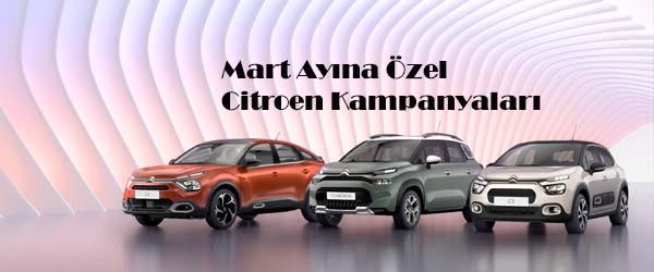Mart Ayına Özel Citroen Kampanyaları Mart Ayına Özel Citroen Kampanyaları