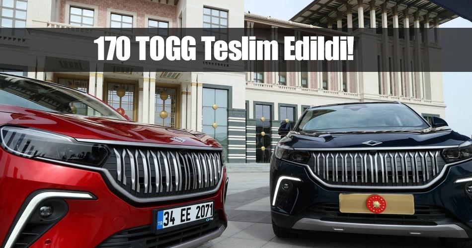 170 TOGG Teslim Edildi! 170 TOGG Teslim Edildi!