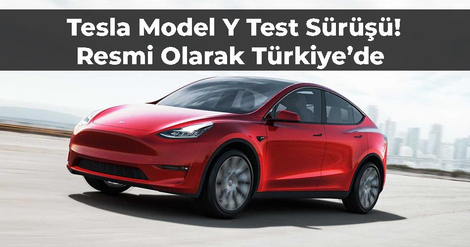 Tesla Model Y Test Sürüşü! Resmi Olarak Türkiye’de Tesla Model Y Test Sürüşü! Resmi Olarak Türkiye’de