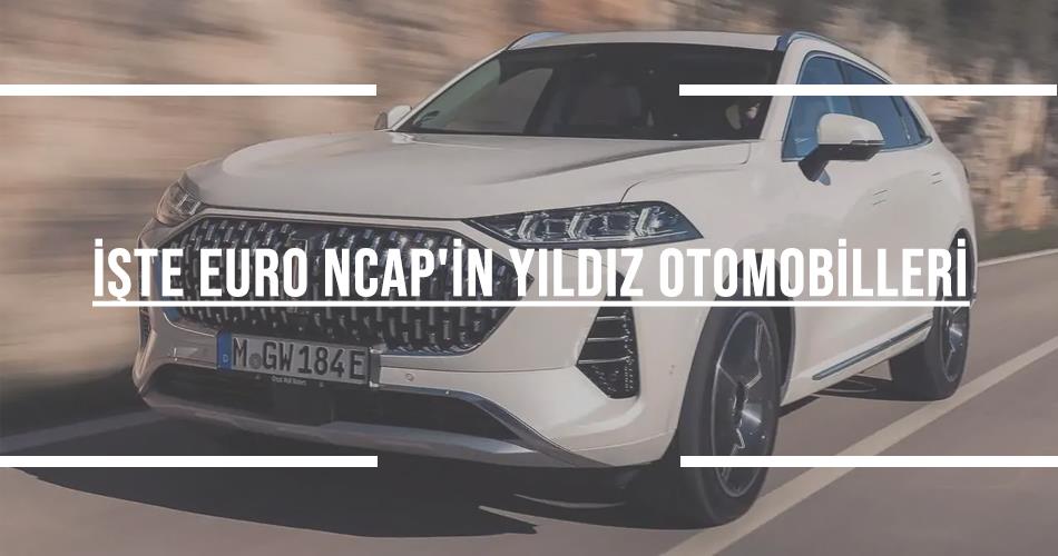 İşte Euro NCAP'in Yıldız Otomobilleri