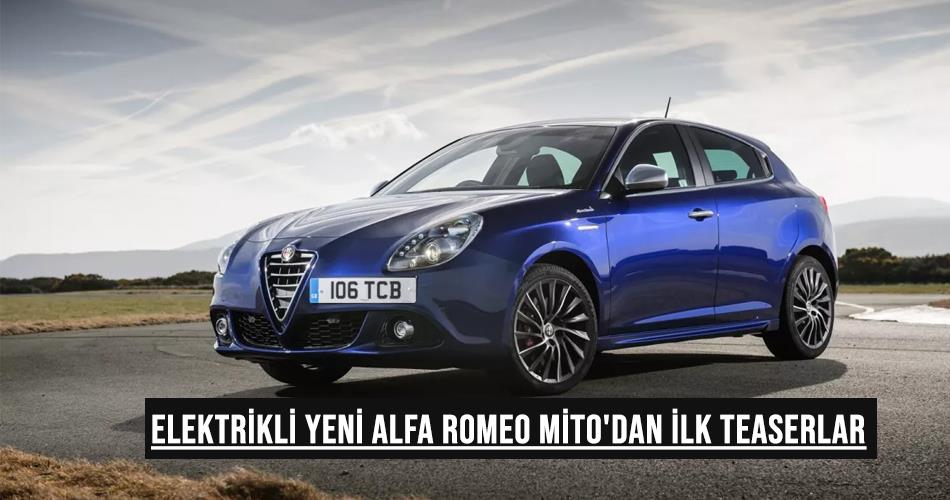 Elektrikli Yeni Alfa Romeo Mito'dan İlk Teaserlar Elektrikli Yeni Alfa Romeo Mito'dan İlk Teaserlar