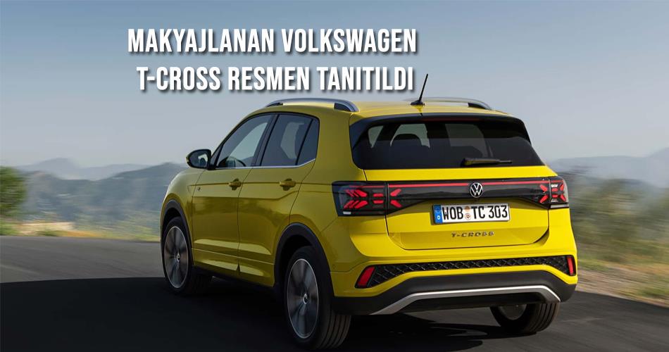Makyajlanan Vw T-Cross Tanıtıldı Makyajlanan Vw T-Cross Tanıtıldı
