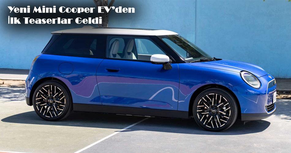 Yeni Mini Cooper EV’den İlk Teaserlar Geldi Yeni Mini Cooper EV’den İlk Teaserlar Geldi