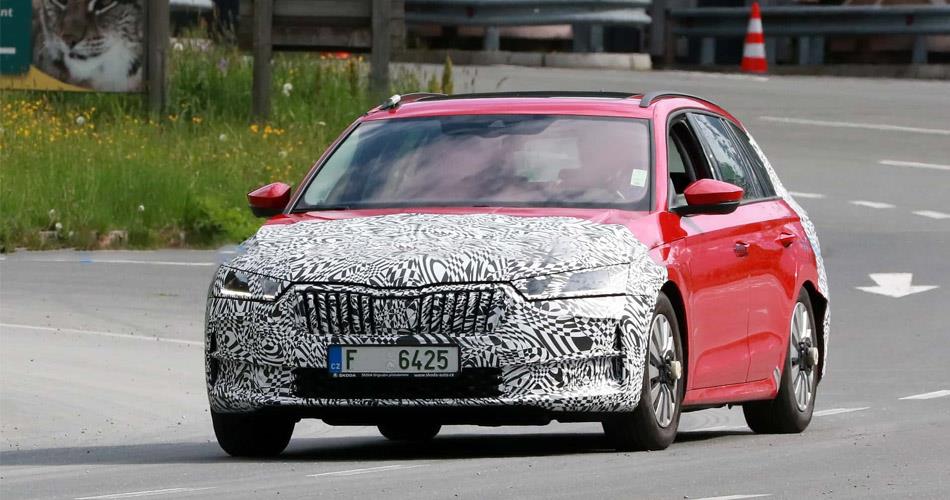 Makyajlanan Yeni Skoda Octavia Objektiflere Yakalandı Makyajlanan Yeni Skoda Octavia Objektiflere Yakalandı