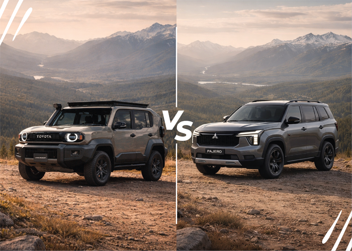Arazi Savaşları Kızışıyor: 2026 Toyota Land Cruiser vs. Mitsubishi Pajero Arazi Savaşları Kızışıyor: 2026 Toyota Land Cruiser vs. Mitsubishi Pajero