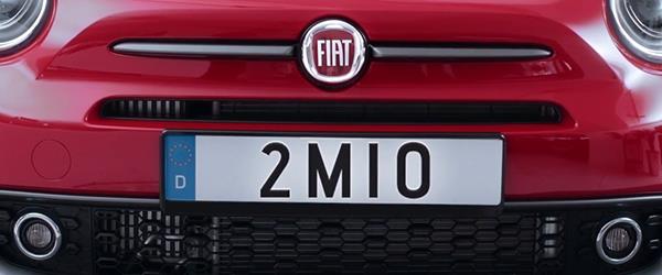 2 Milyonuncu Fiat 500 yollara çıktı 2 Milyonuncu Fiat 500 yollara çıktı