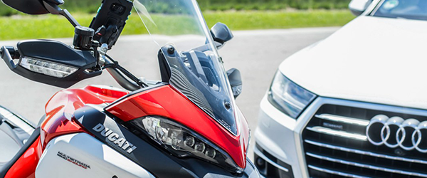 Ducati, araçlar arasında haberleşme projesi için Audi ile çalışmalarına başladı! Ducati, araçlar arasında haberleşme projesi için Audi ile çalışmalarına başladı!