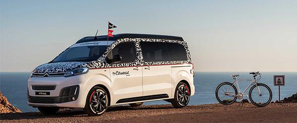 Citroen SpaceTourer’ın Kamp Versiyonu Citroen SpaceTourer’ın Kamp Versiyonu