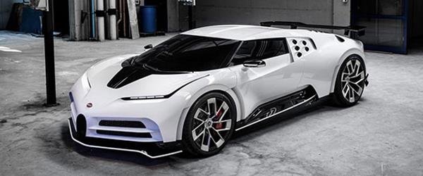 Bugatti Centodieci, 1.600 beygirle sahnede