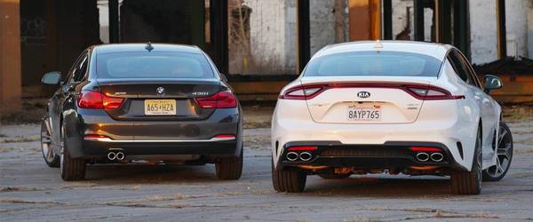 BMW 430i Gran Coupe ve Kia Stinger Karşılaştırması