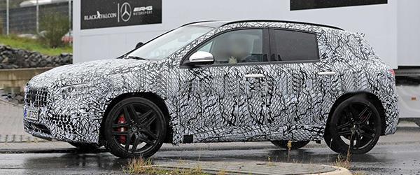 2020 Mercedes-AMG GLA 45 test aşamasında yakalandı 2020 Mercedes-AMG GLA 45 test aşamasında yakalandı