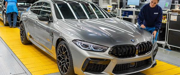 BMW M8 Gran Coupe Üretimine Başlandı BMW M8 Gran Coupe Üretimine Başlandı