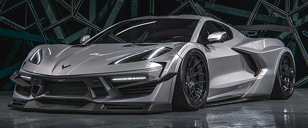 Geniş Gövdeye Sahip Yeni Corvette Render Fazla Agresif Geniş Gövdeye Sahip Yeni Corvette Render Fazla Agresif