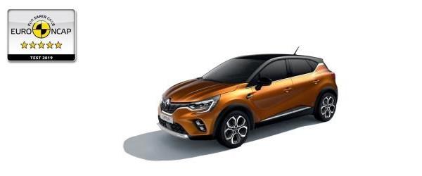 Euro NCAP'ten Renault Captur’a 5 yıldız Euro NCAP'ten Renault Captur’a 5 yıldız