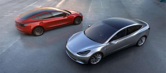 Tesla Model 3, 100 kWs'lik Bataryaya Kavuşuyor