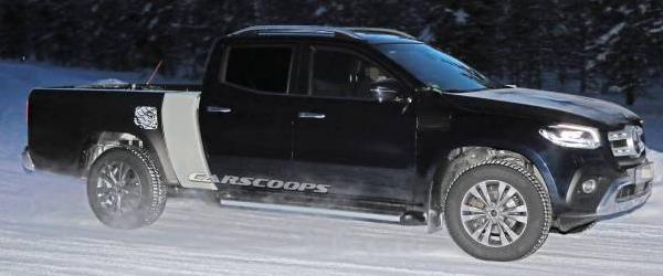 Mercedes X-Class Yeni Versiyonuyla Kameralara Takıldı Mercedes X-Class Yeni Versiyonuyla Kameralara Takıldı