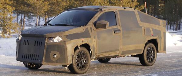 Fiat'ın Yeni Pick-up'ı Mobi, Yine Ağır Kamuflajla Görüntülendi Fiat'ın Yeni Pick-up'ı Mobi, Yine Ağır Kamuflajla Görüntülendi