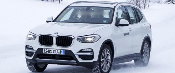 BMW X3 Prototipi Üretime Hazır Görünüyor BMW X3 Prototipi Üretime Hazır Görünüyor