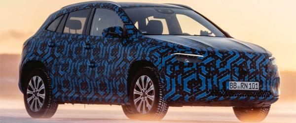 2020 Mercedes EQA Kamuflajlı Olarak Karşımızda 2020 Mercedes EQA Kamuflajlı Olarak Karşımızda