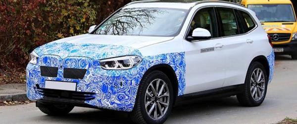 2021 BMW iX3 Üretime Hazır Hale Getiriliyor 2021 BMW iX3 Üretime Hazır Hale Getiriliyor