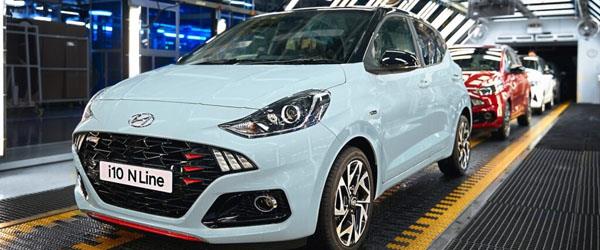 Hyundai İ10 N Line Üretim Bandında Hyundai İ10 N Line Üretim Bandında
