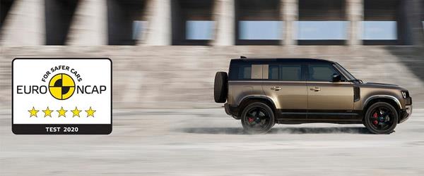 Yeni Land Rover Defender Euro NCAP’tan Tam Not Aldı Yeni Land Rover Defender Euro NCAP’tan Tam Not Aldı