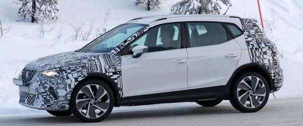 Makyajlanan Seat Arona Kış Testinde Makyajlanan Seat Arona Kış Testinde