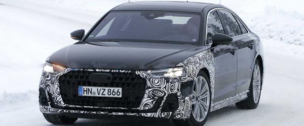 Makyajlı Audi A8 Kendini Gizlerken Yakalandı Makyajlı Audi A8 Kendini Gizlerken Yakalandı