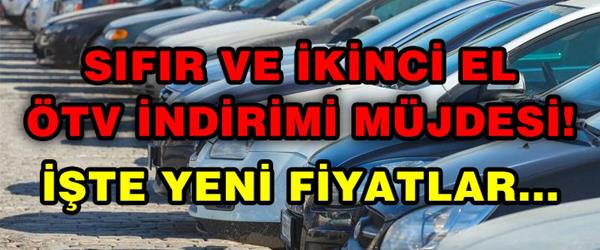 Sıfır Araçlara ÖTV İndirimi Geliyor Sıfır Araçlara ÖTV İndirimi Geliyor