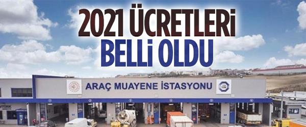 2021 Araç Muayene Ücreti