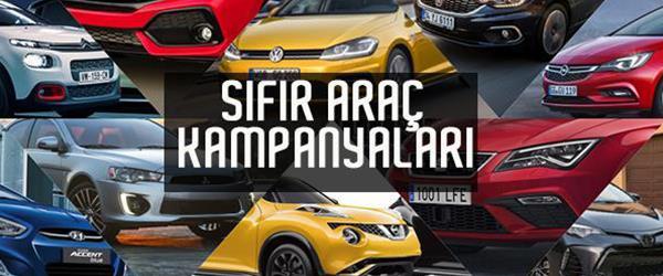 Sıfır Otomobilde Yılın Son Kampanyaları Sıfır Otomobilde Yılın Son Kampanyaları