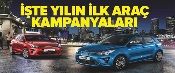 Yılın İlk Sıfır Otomobil Kampanyaları