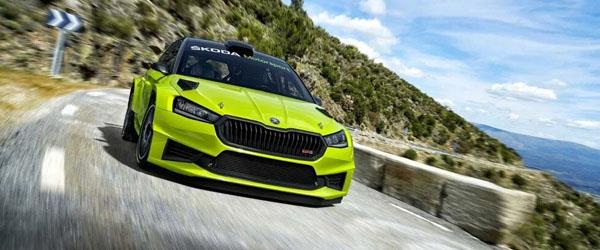 Skoda Fabia RS Rally2 Modeli Tanıtıldı Skoda Fabia RS Rally2 Modeli Tanıtıldı