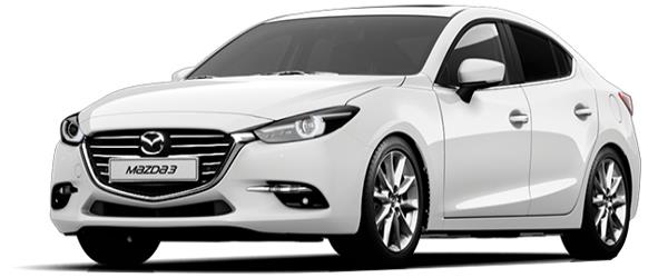 Mazda 3 Sedan Kutup Beyazı Mazda 3 Sedan Kutup Beyazı
