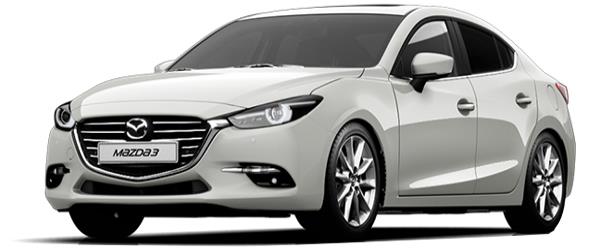 Mazda 3 Sedan Sedefli İnci Beyaz Mazda 3 Sedan Sedefli İnci Beyaz
