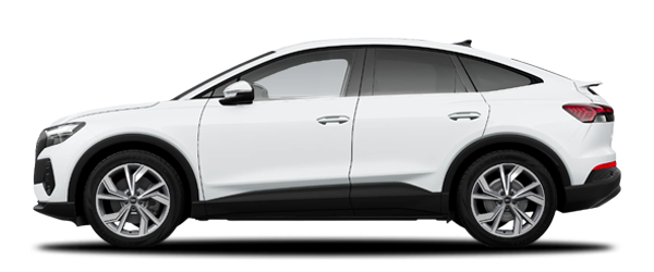 Audi Q4 Sportback e-tron Metalik Glacier Beyazı Audi Q4 Sportback e-tron Metalik Glacier Beyazı