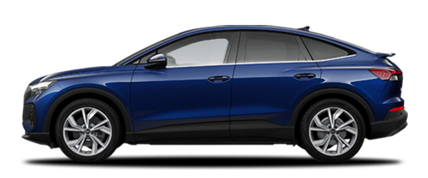 Audi Q4 Sportback e-tron Metalik Navarra Mavi Audi Q4 Sportback e-tron Metalik Navarra Mavi