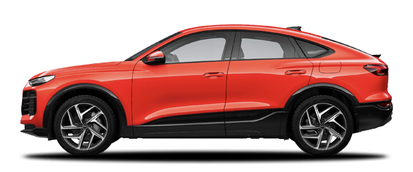 Audi Q6 Sportback e-tron Parlak Kırmızı Metalik Audi Q6 Sportback e-tron Parlak Kırmızı Metalik