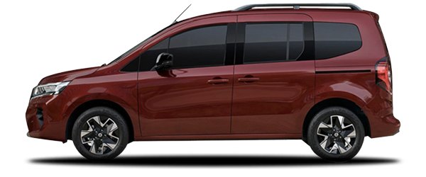 Nissan Townstar Combi EV Toprak Kahve Metalik Nissan Townstar Combi EV Toprak Kahve Metalik