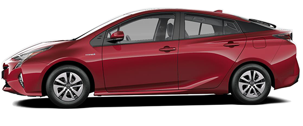 Toyota Prius Alev Kırmızısı Toyota Prius Alev Kırmızısı