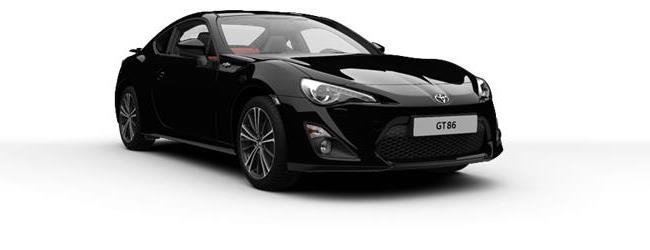 Toyota GT86 Kristal Siyah Toyota GT86 Kristal Siyah