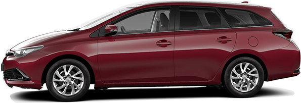 Toyota Auris Touring Sports Kırmızı Toyota Auris Touring Sports Kırmızı