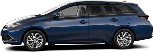 Toyota Auris Touring Sports Metalik Mavi Toyota Auris Touring Sports Metalik Mavi