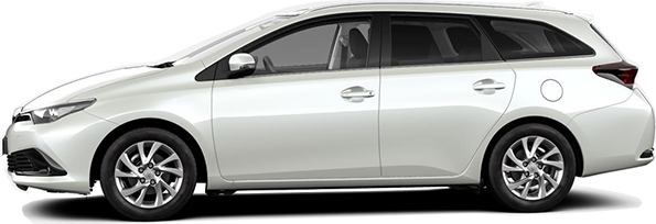 Toyota Auris Touring Sports Şeker Beyazı Toyota Auris Touring Sports Şeker Beyazı