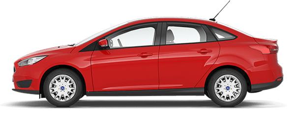 Ford Focus 4 kapı Spor Kırmızı Ford Focus 4 kapı Spor Kırmızı