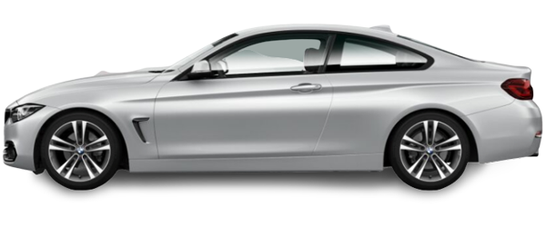 BMW 4 Serisi Coupé Buzul Gümüş BMW 4 Serisi Coupé Buzul Gümüş